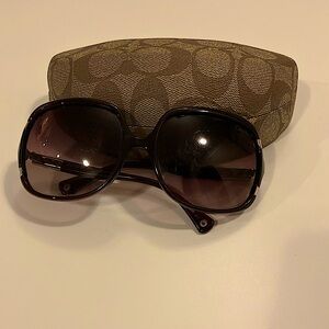 COACH Emily S614 Burgundy Sunglasses
